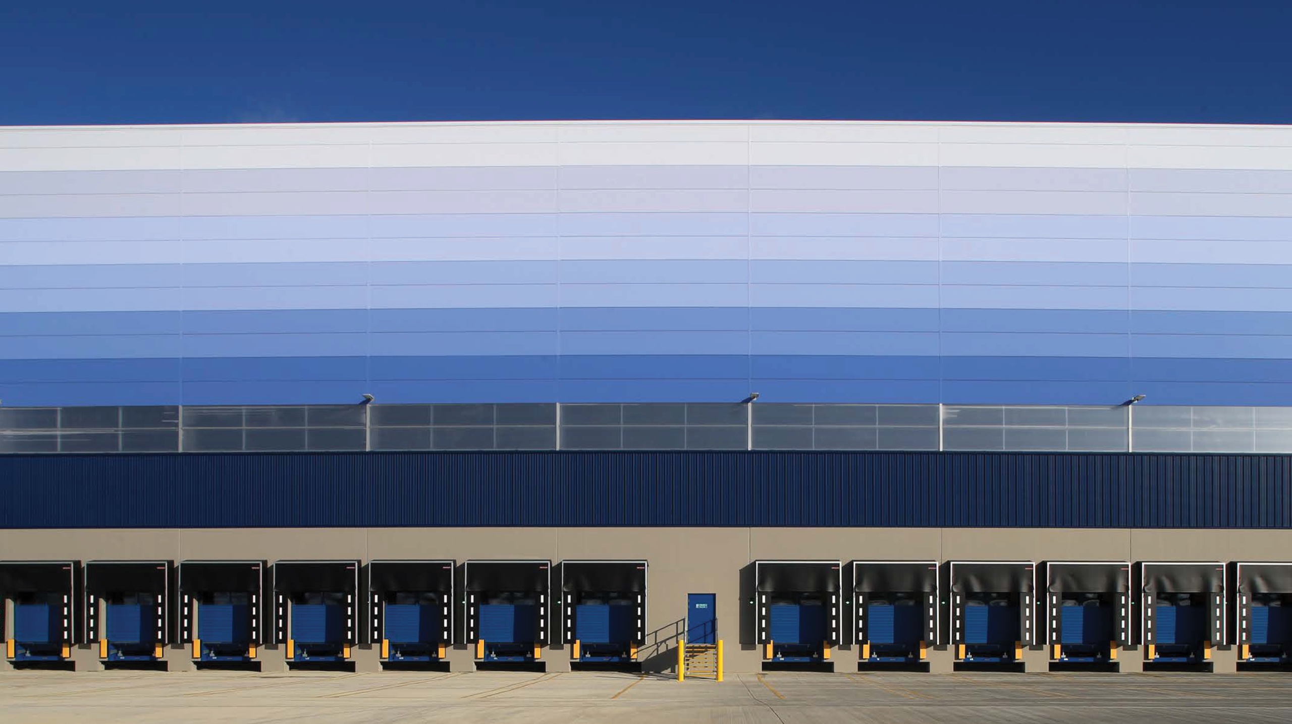 G-Park Ashby — dock elevation and loading doors