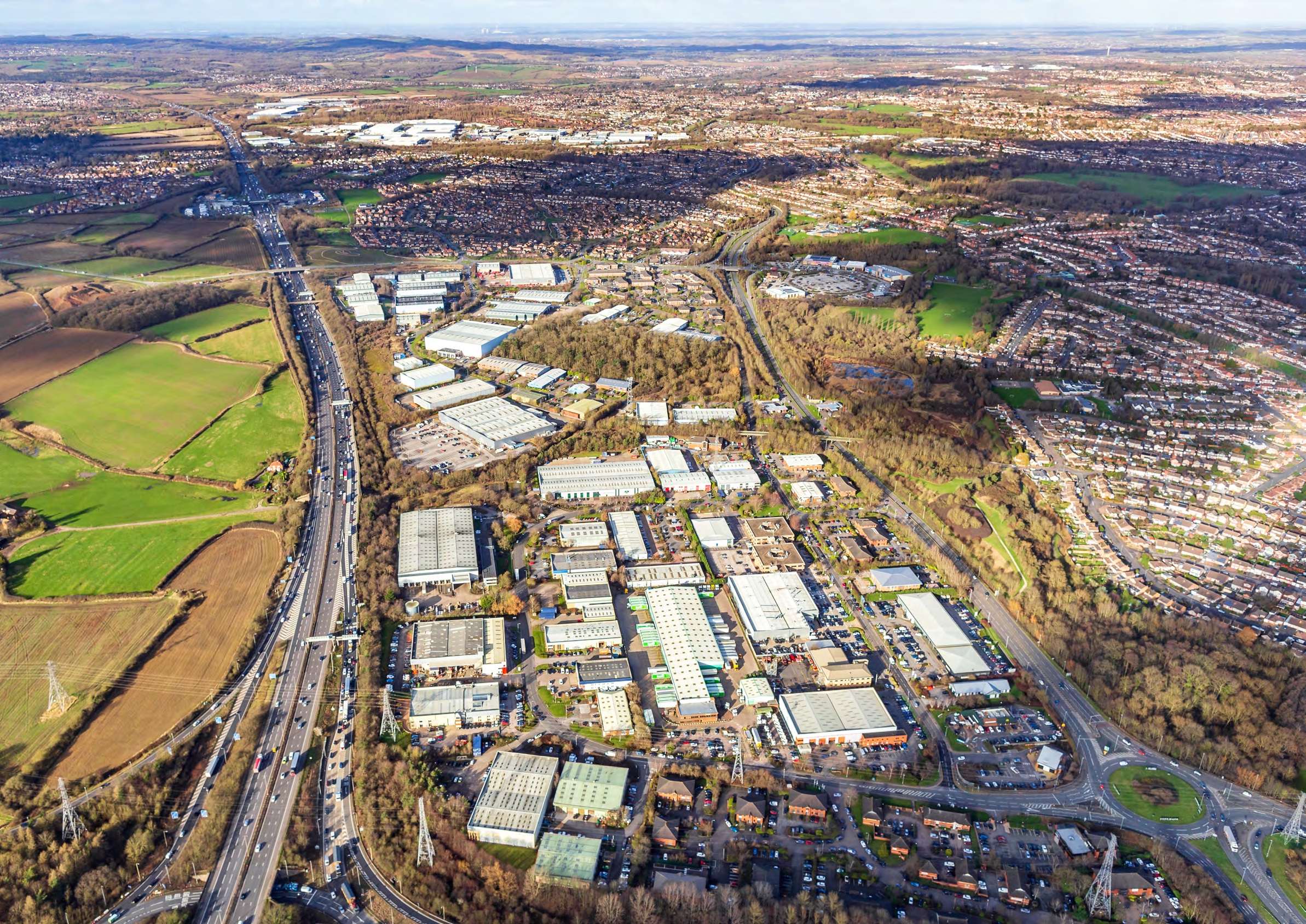Valor Park Leicester — Meridian Business Park aerial