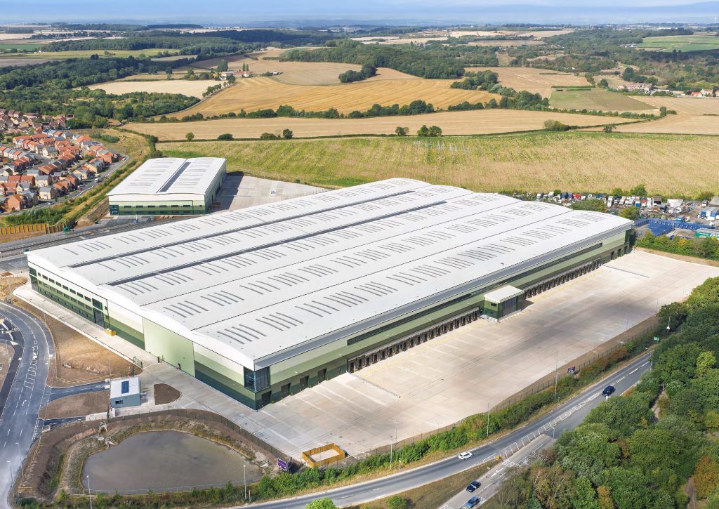 Worksop Link 464 — aerial view