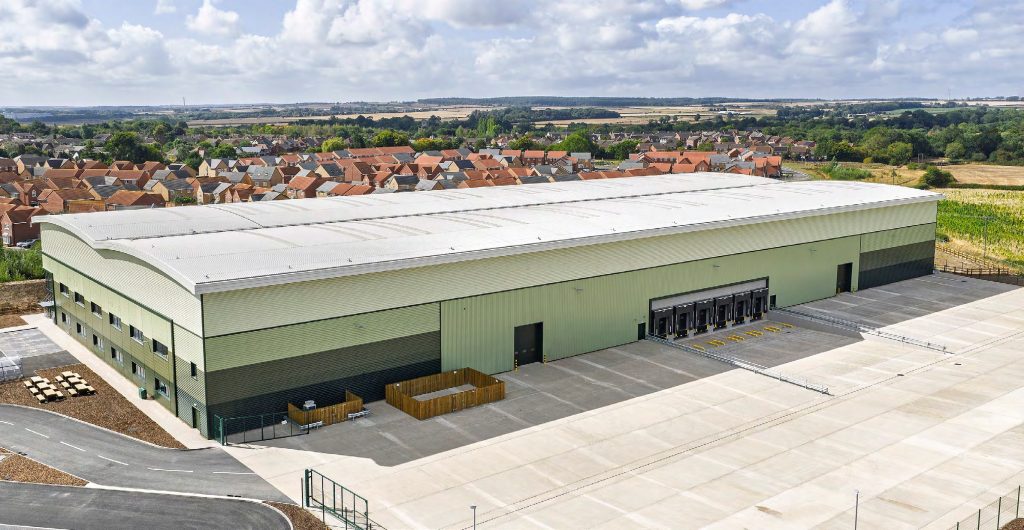 Worksop Link 86 — aerial view